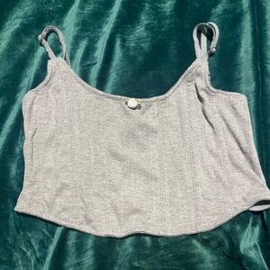 🖤(10 for $10) Forever 21 Light Gray Camisole Top